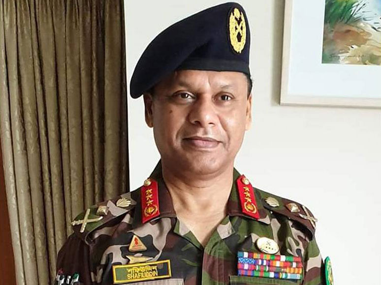 Major general SM Shafiuddin Ahmed. Photo: UNB