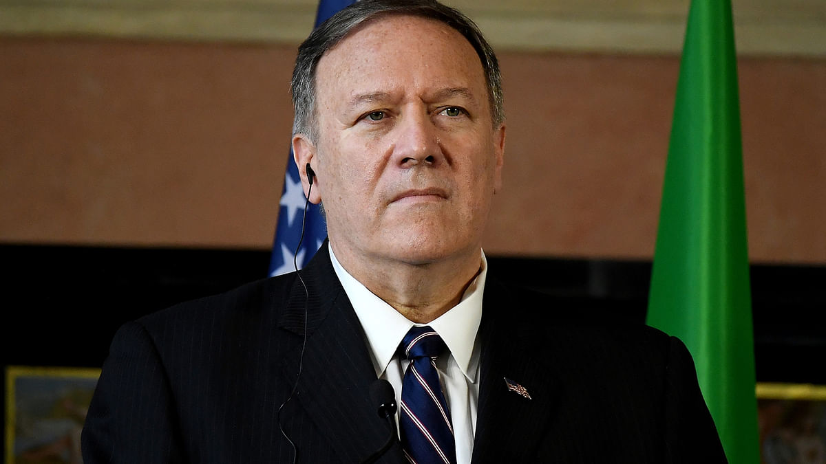 US secretary of state Mike Pompeo. Photo: Reuters