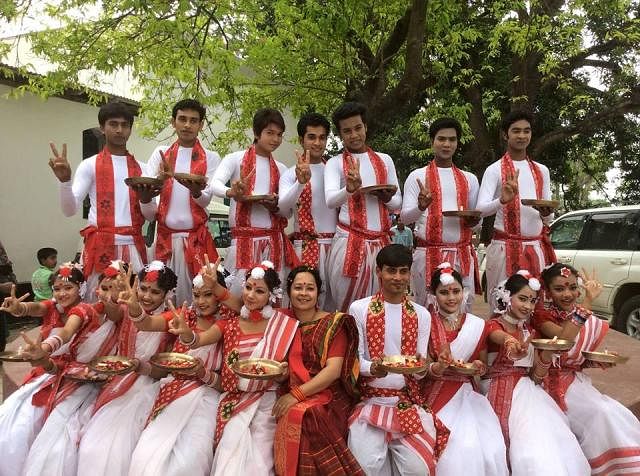 Morsheda Begum and her dance academy ‘Nritya Niketan’ are awarded with the membership of International Dance Council of UNESCO. With the recognition, the academy and the team can take part in various programmes of UNESCO from now on. Photo: Collected