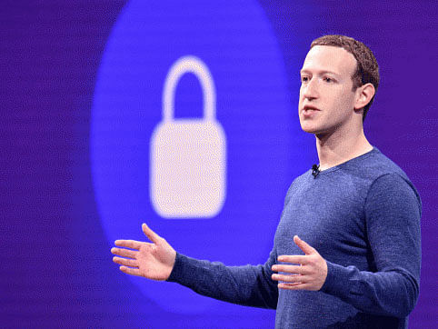 In this file photo taken on 1 May 2018 Facebook CEO Mark Zuckerberg speaks during the annual F8 summit at the San Jose McEnery Convention Center in San Jose, California. Photo: AFP