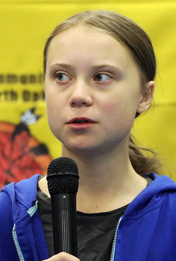 Climate change environmental activist Greta Thunberg. Photo: Reuters