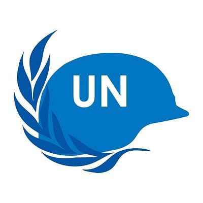 UN Peacekeeping Logo. Photo taken from UN Peacekeeping Twitter page