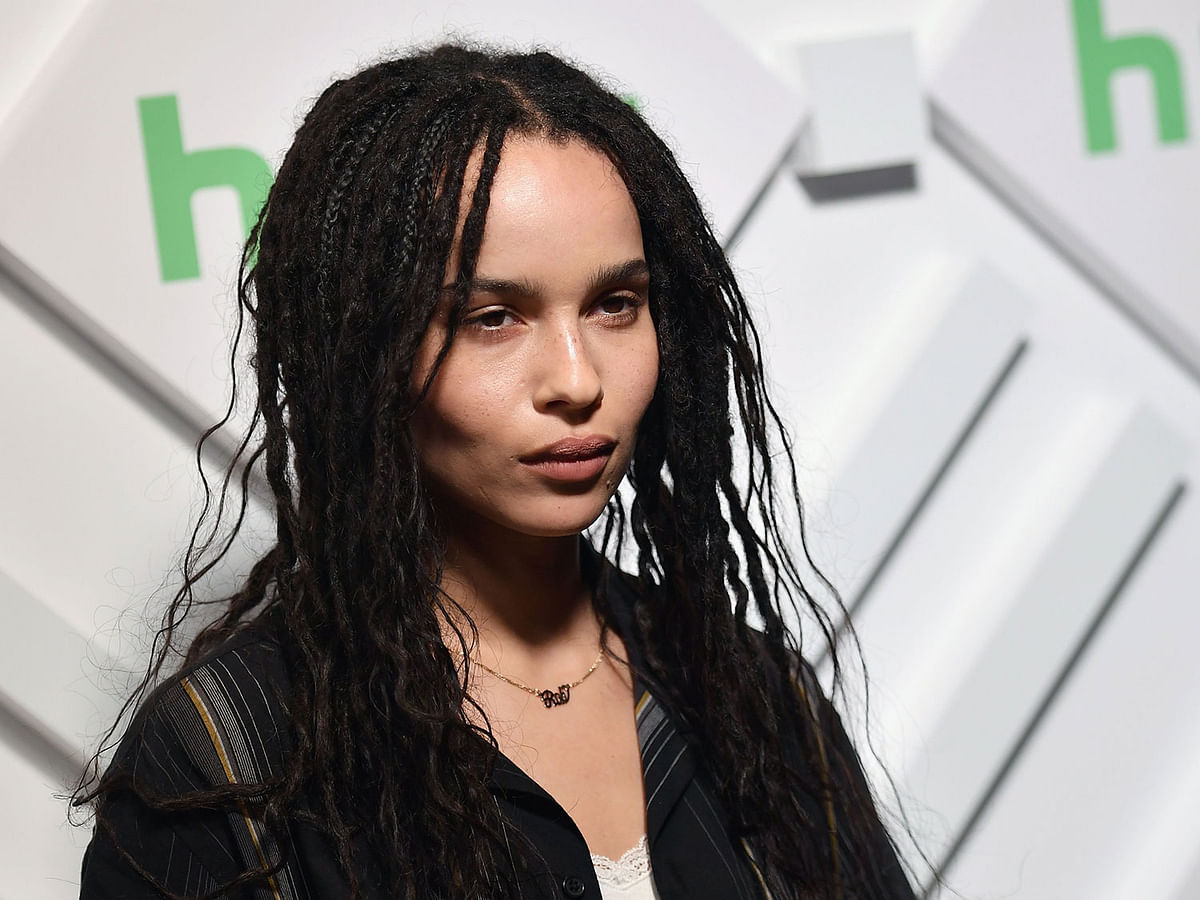 In this file photo taken on 1 May, 2019 Zoe Kravitz attends the 2019 Hulu annual Upfront Presentation at Scarpetta, in New York City. Photo: AFP