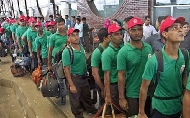 Migrant workers of Bangladesh. File Photo. A representational image.