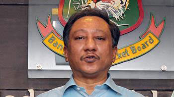 Bangladesh Cricket Board (BCB) president Nazmul Hasan. File photo