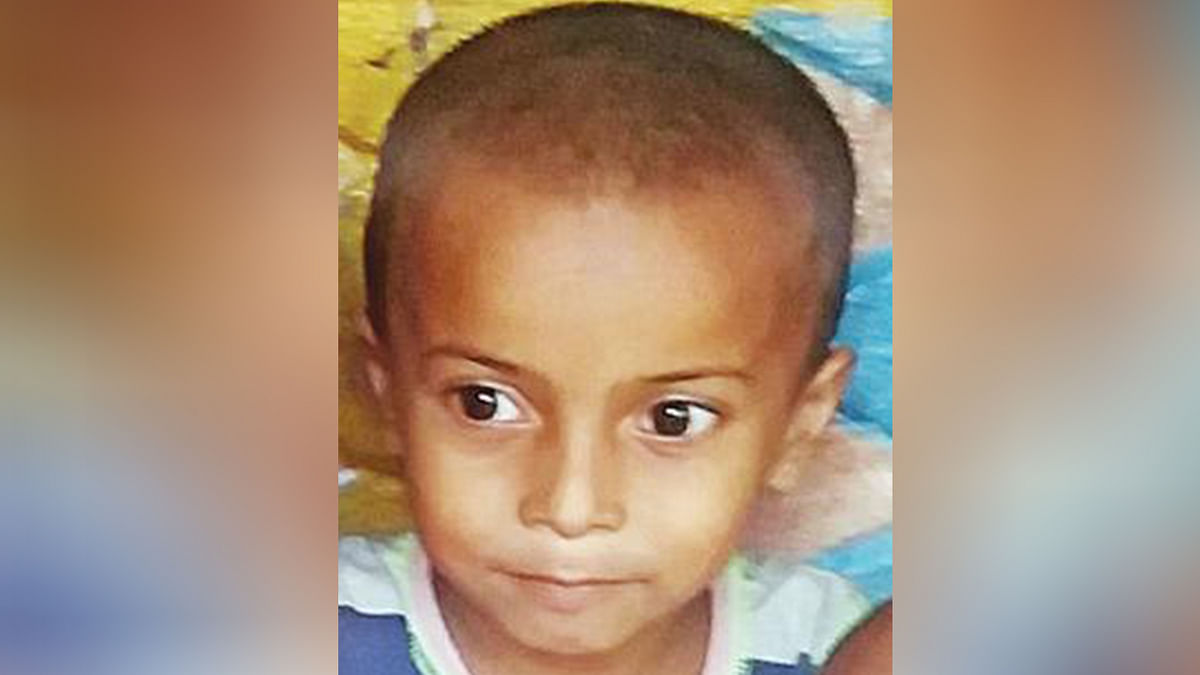 Five-year-old Tuhin Hasan. File Photo
