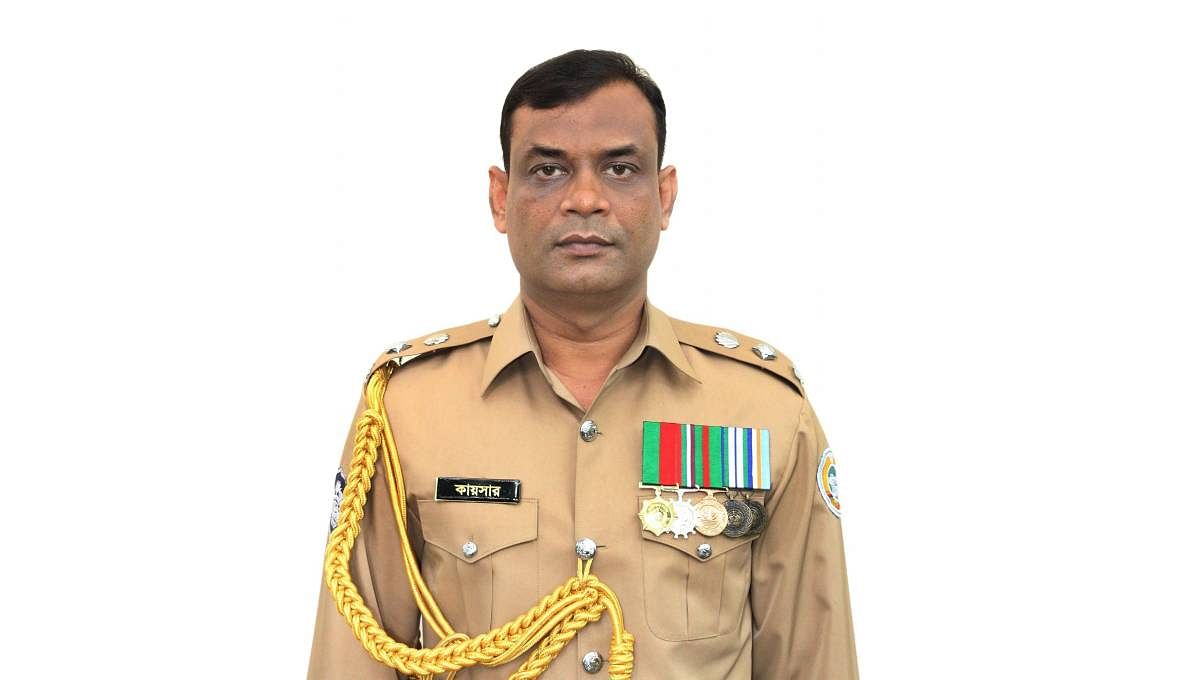 Police superintendent Sarkar Mohammad Kaisar. Photo: Collected