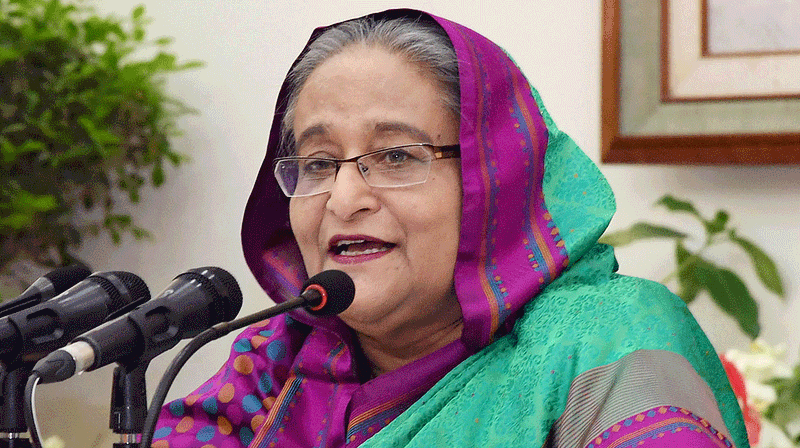 Prime minister Sheikh Hasina. Photo: UNB