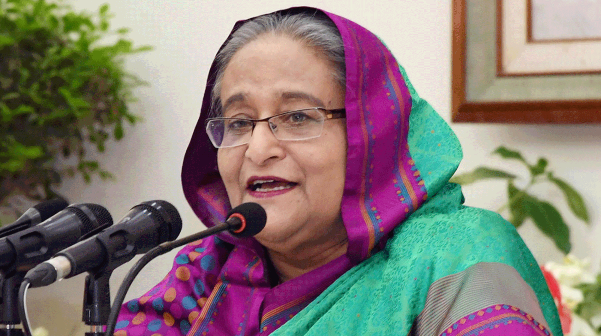 Prime minister Sheikh Hasina. Photo: UNB