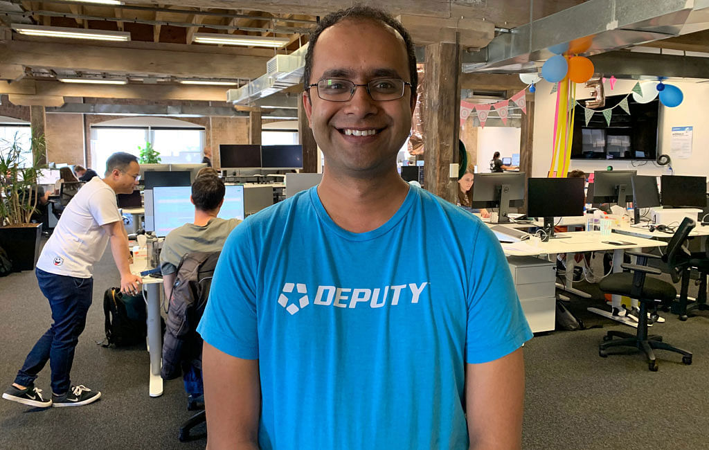 CEO and co-founder of Deputy, Ashik Ahmed, is now worth $148 million. Photo: SBSNews