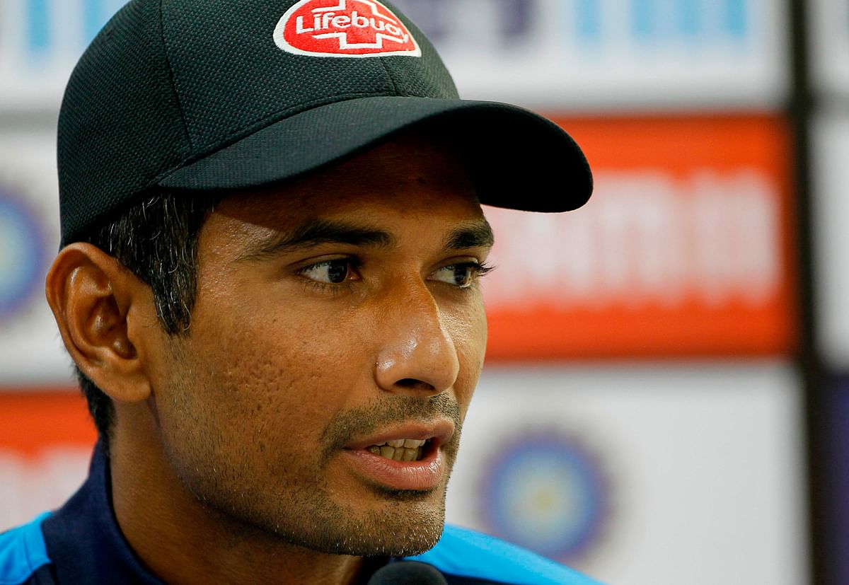 Bangladesh`s cricket team captain Mahmudullah Riyad speaks during a press conference at the Arun Jaitley Stadium in New Delhi on 2 November 2019, ahead of the first T20 international cricket match of a three-match series between Bangladesh and India. Photo: AFP