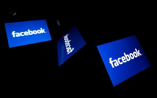 This illustration file picture shows the US social media Facebook logo displayed on a tablet in Paris on 17 February 2019. AFP File Photo