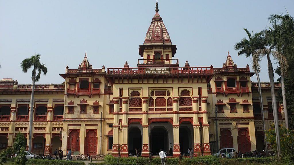 Aleksandr Zykov takes the picture of Banaras Hindu University. Photo: Flickr