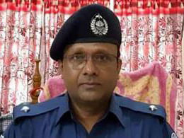 Former officer-in-charge of Sonagazi police station Moazzem Hossain. File Photo