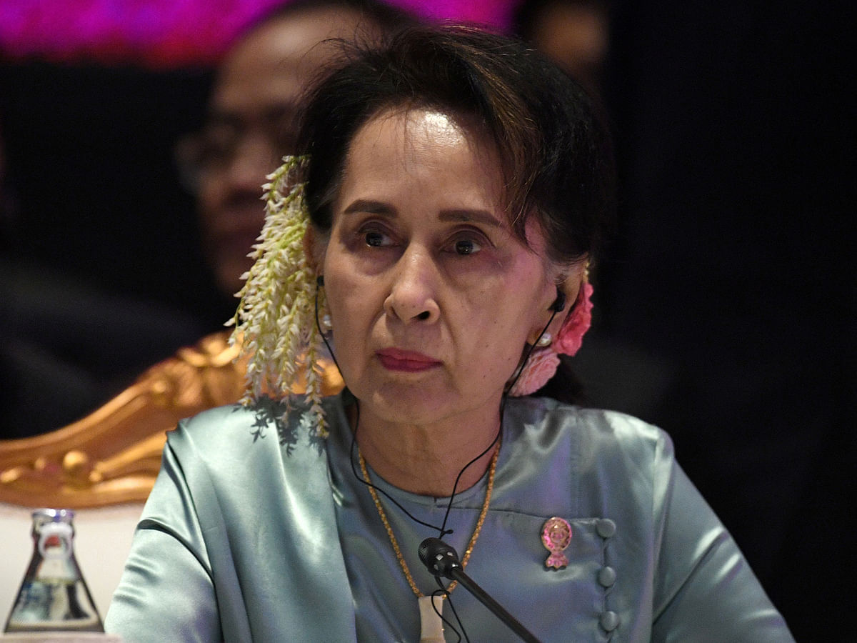 Aung San Suu Kyi. Photo: Reuters.