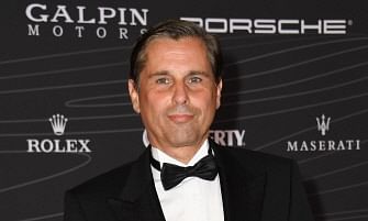 President/CEO of Porsche North America Klaus Zellmer arrives to the Petersen Automotive Museum Gala in Los Angeles on 5 October 2018. Photo: AFP