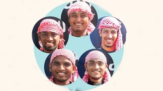 The five attackers. Prothom Alo Illustration