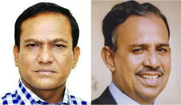 SM Mannan Kochi and Humayun Kabir made new general secretaries Dhaka north and south city Awami Leauge. Photo: Collected.