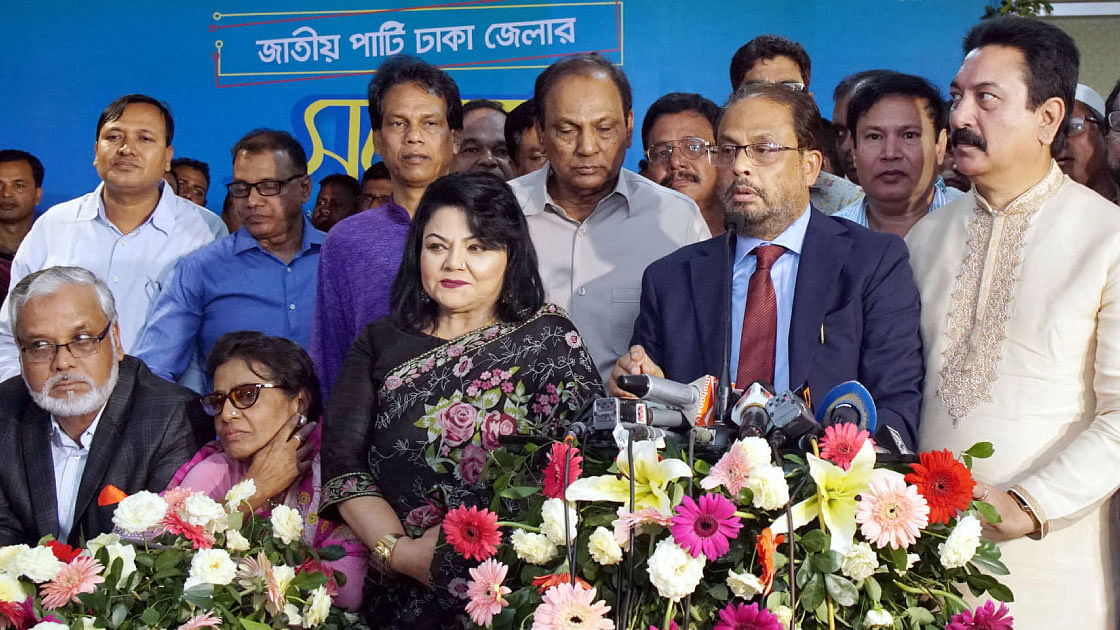 Salma Islam made Dhaka district JaPa president. Photo: UNB