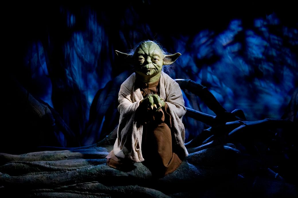 Baby Yoda Portrait Unveiled in London