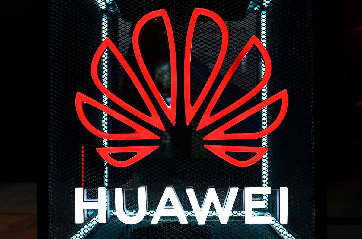 The Huawei logo. Photo: Reuters