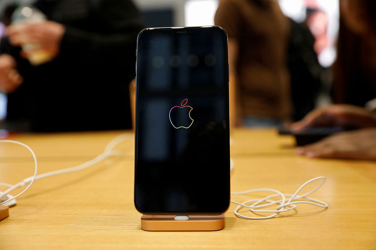 The new Apple iPhone X are seen on display at the Apple Store in Manhattan, New York. Reuters file photo