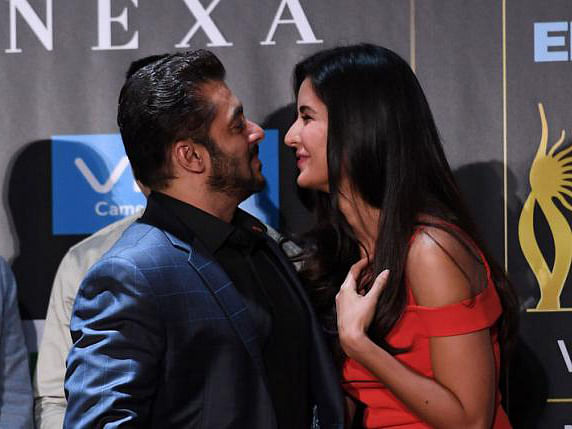 Bollywood stars Salman Khan and Katrina Kaif. AFP file photo