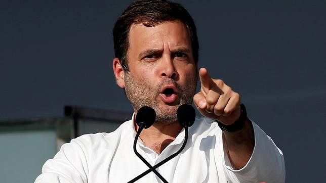 Former Congress president Rahul Gandhi. Reuters File Photo