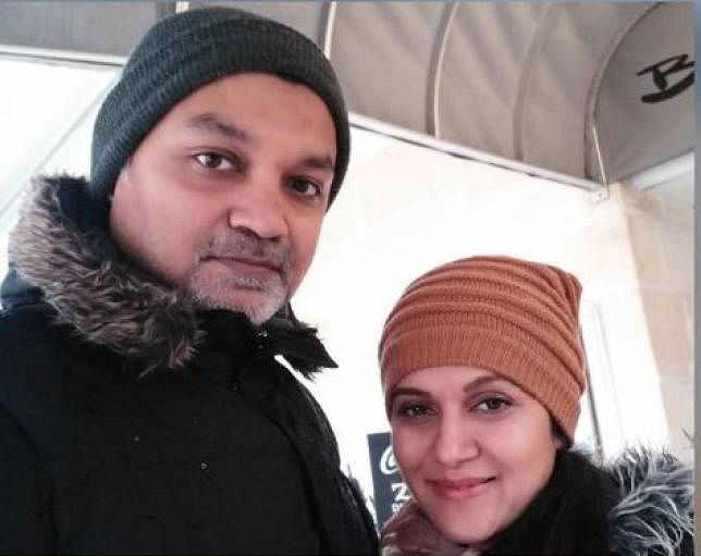 Newlywed Mithila and Srijit enjoy honeymoon in Switzerland. Photo: Facebook