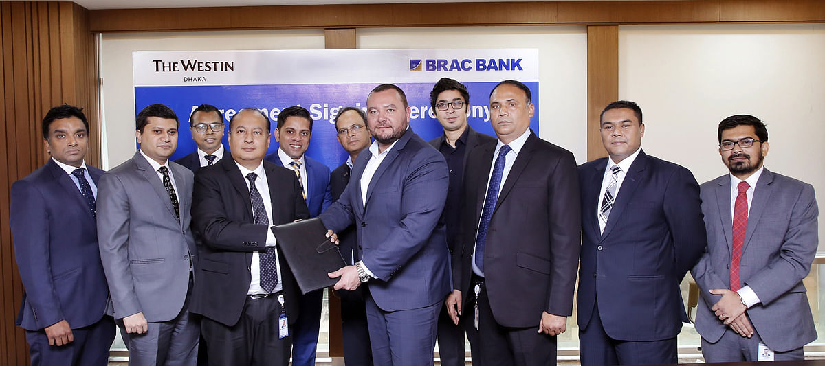 BRAC Bank and Westin sign agreement for special cardholder offers