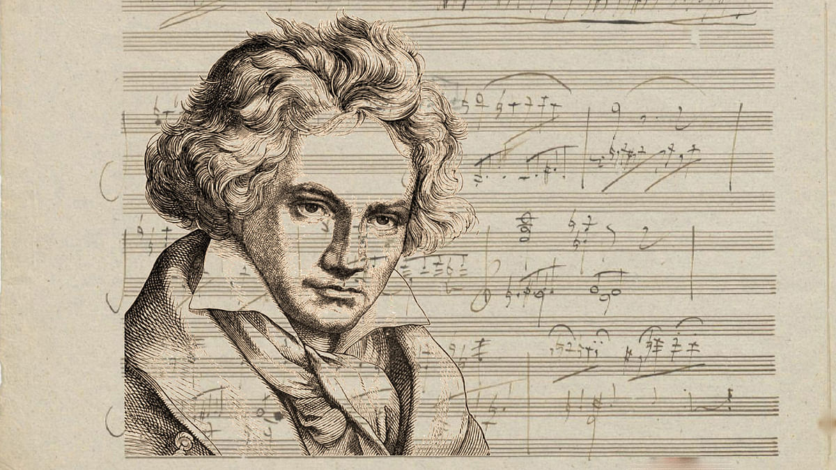 Circe Denyer has released this `Beethoven Concerto Background` image in publicdomainpictures.net