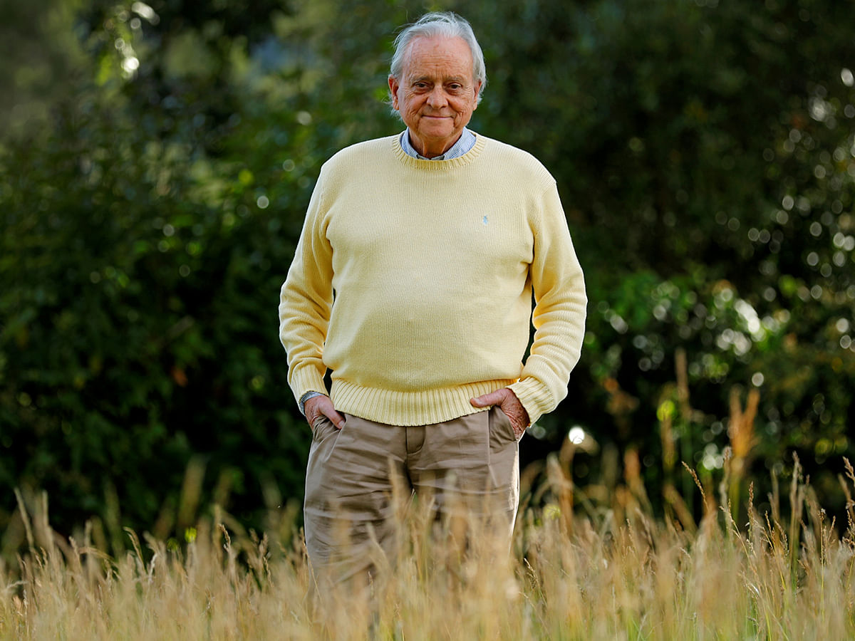 Al Cortese poses for a photograph at his home in Solvang, California, US on 21 June. Photo: Reuters