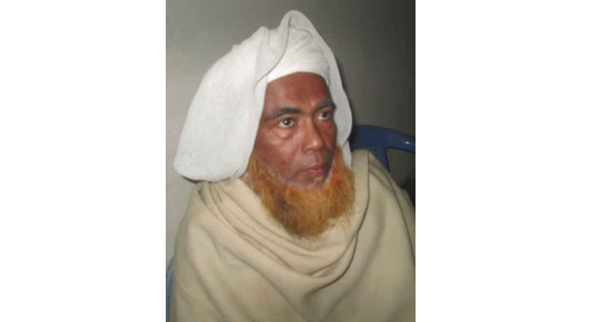 Maulana Abdul Khaleque, a director of Jamia Siddikia qawmi madrasa and orphanage in Sariakandi, Bogura. Photo: UNB