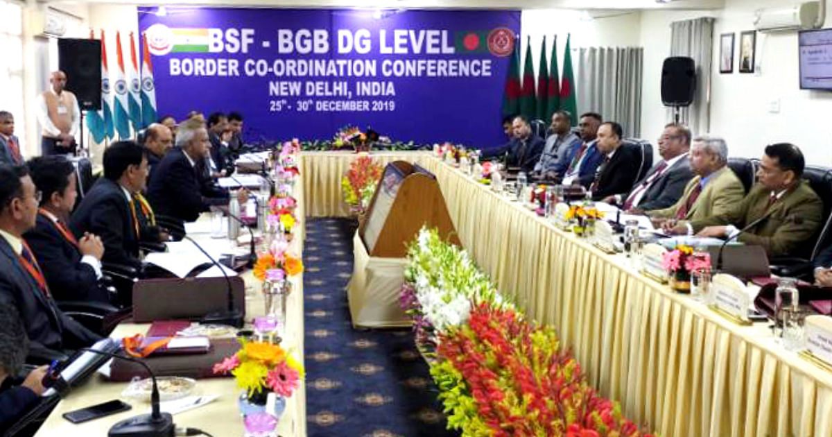 Five-day BGB-BSF DG level conference begins in Delhi on Thursday. Photo: UNB