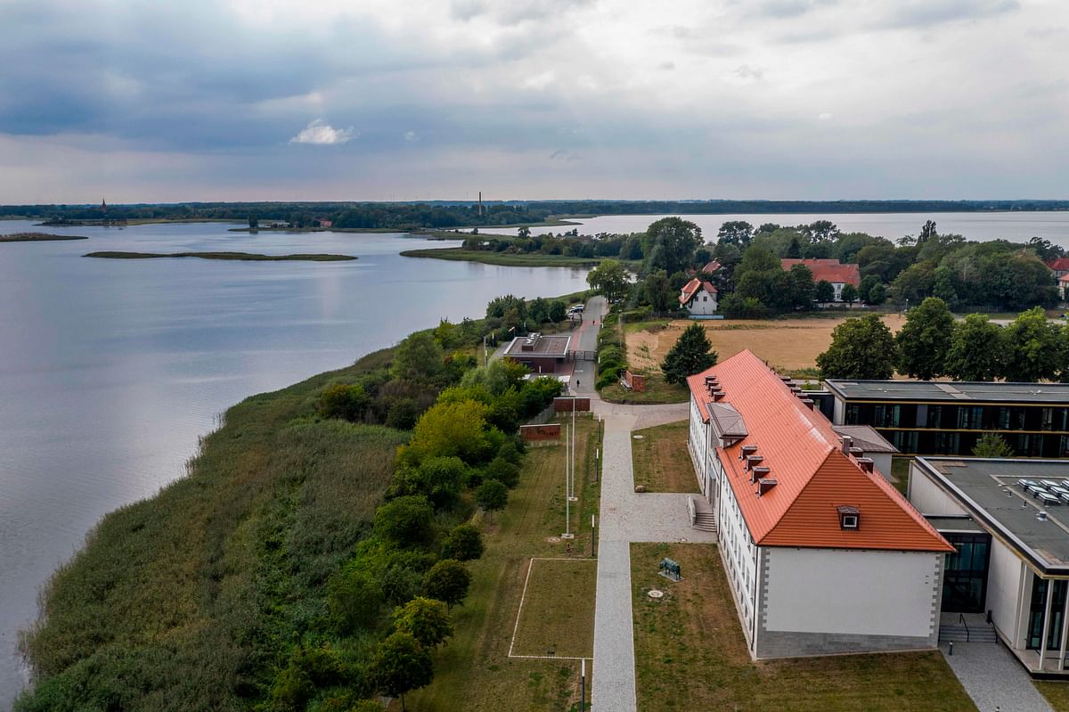In this file photo taken on 7 August 2019 the research facilities of the Friedrich Loeffler Institute (FLI), the Federal Research Institute for Animal Health, are pictured on the island of Riems, Greifswald, northern Germany. Photo: AFP