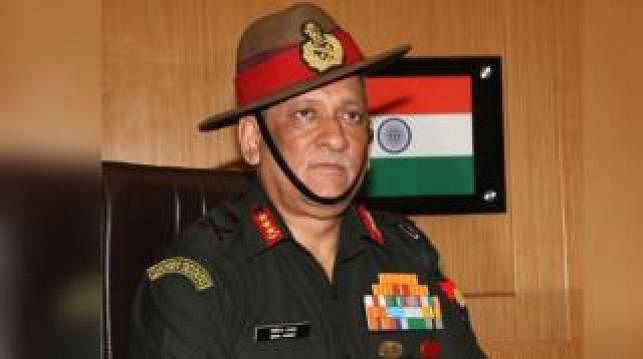 Indian army chief Bipin Rawat. File Photo: AFP