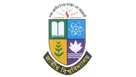 Logo of National University (NU)
