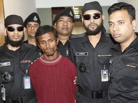 Majnu a serial rapist. Photo : Prothom Alo