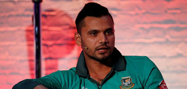 Mashrafe quits as Bangladesh captain. File photo