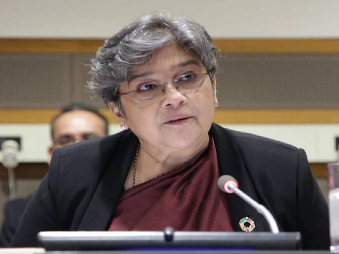 Ambassador Rabab Fatima, Bangladesh`s Permanent Representative (PR) to the United Nations, has been unanimously elected president of the UNICEF executive board at elections held Tuesday at the UN headquarters in New York. Photo: UNB