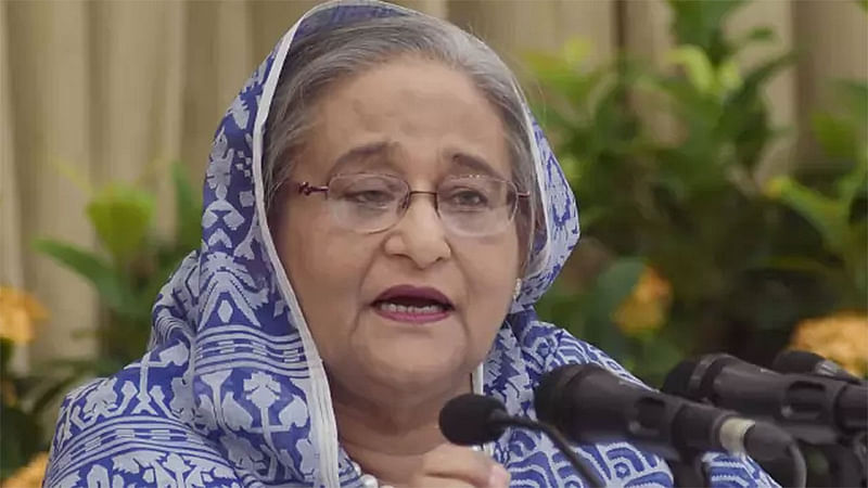 Prime minister Sheikh Hasina. Prothom Alo File Photo