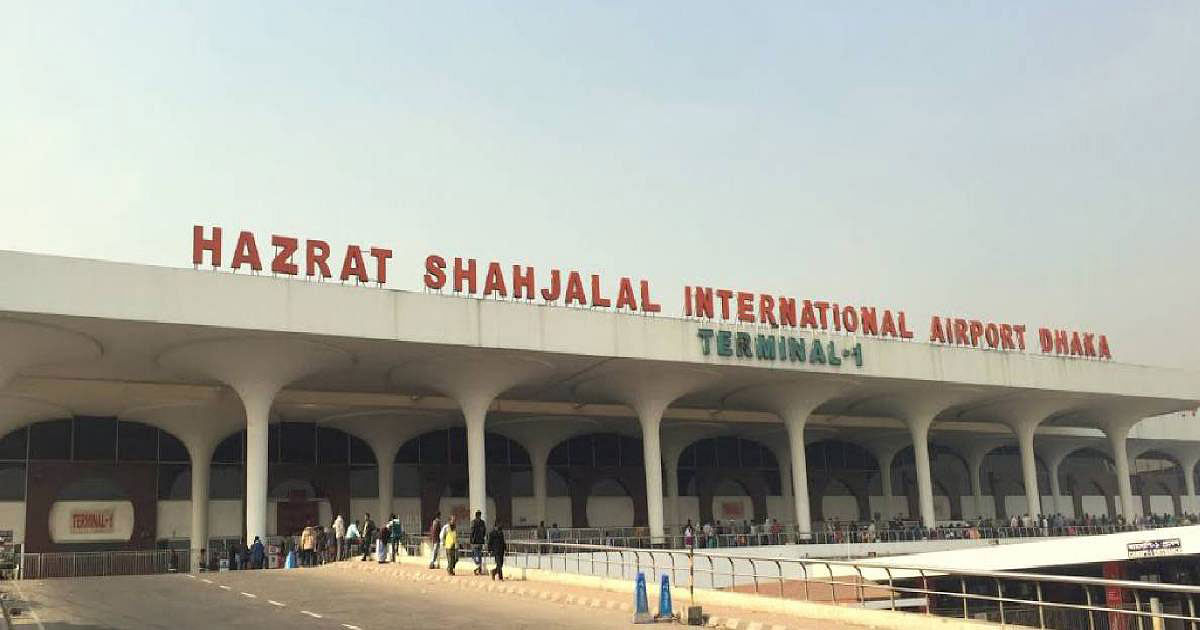 Hazrat Shahjalal International Airport, Dhaka. Photo: UNB