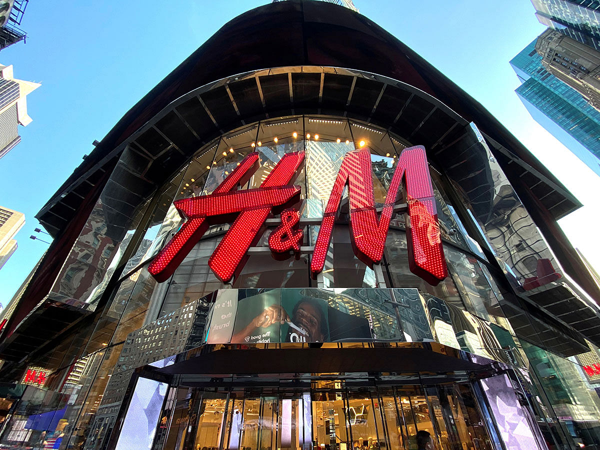 The H&M clothing store is seen in Times Square in Manhattan. Reuters file photo