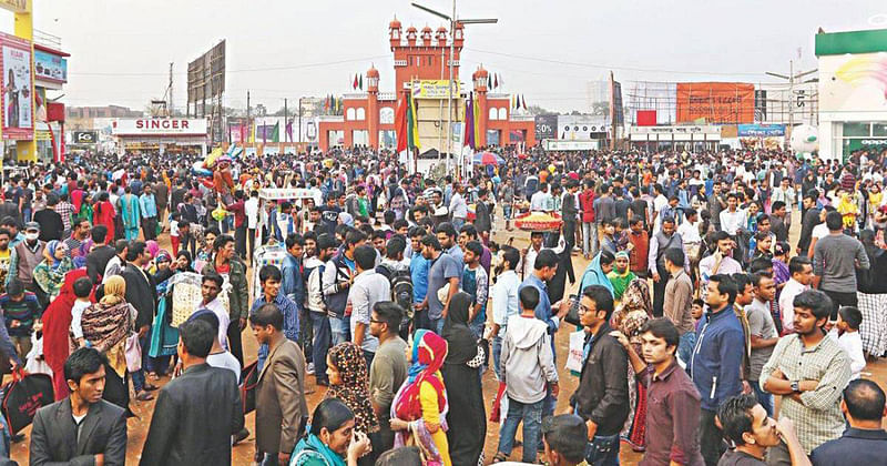 Dhaka International Trade Fair (DITF). Photo: UNB