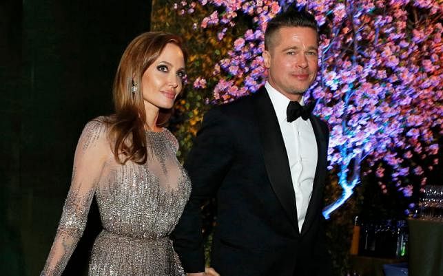 Angelina Jolie Pitt and Brad Pitt. Photo: Reuters