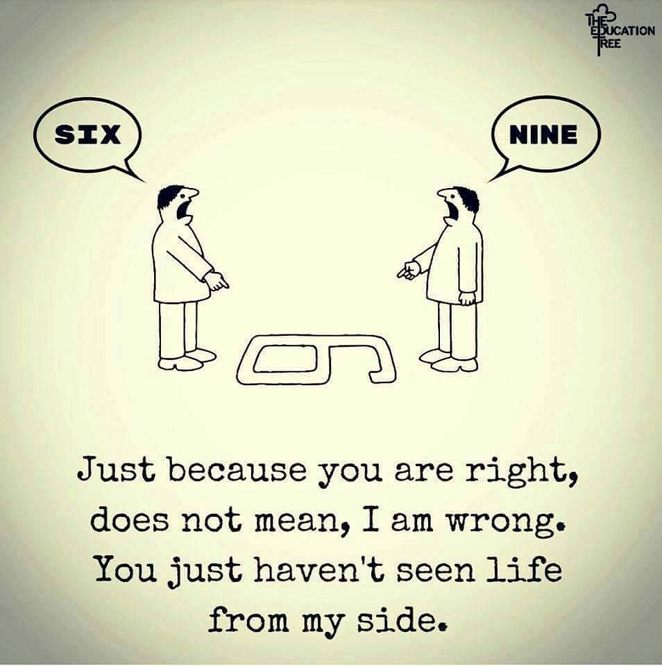Perspective varies not reality. Photo: Twitter