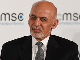 President of Afghanistan Ashraf Ghani takes part in a panel discussion during the 56th Munich Security Conference (MSC) in Munich, southern Germany, on February 15, 2020. The 2020 edition of the Munich Security Conference (MSC) takes place from 14 to 16 February 2020. Photo: AFP