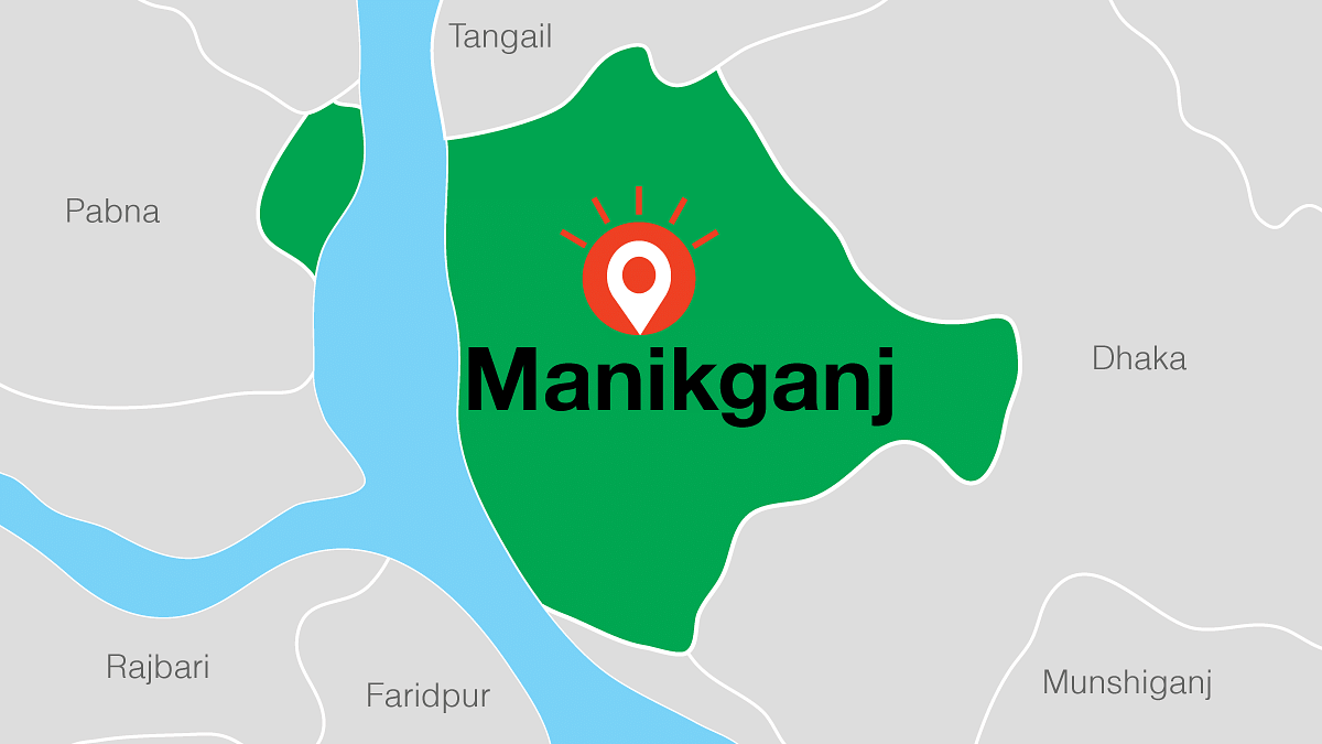 Map of Manikgonj. ProthomAlo Illustration