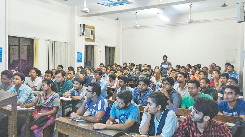 Participants at the circle.