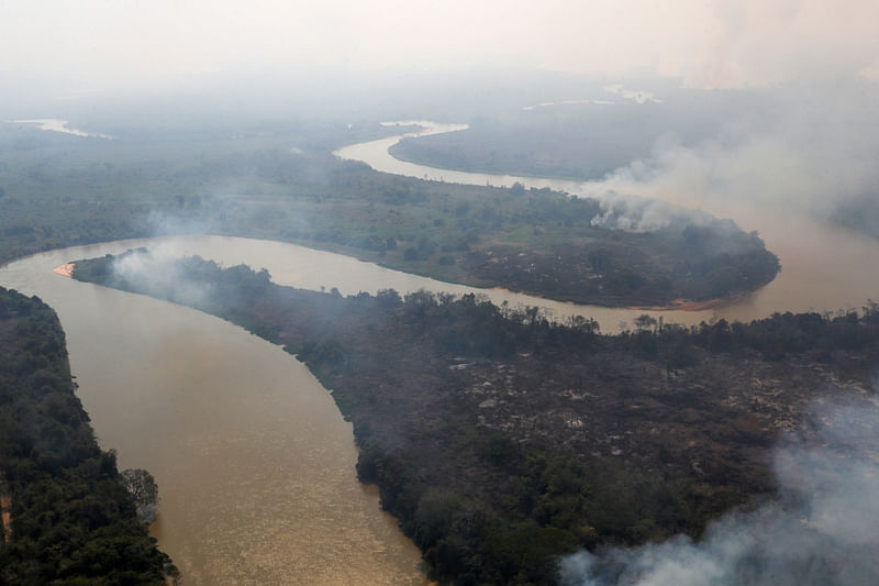 World's Largest Wetland Pantanal Burns From Above And Below | Prothom Alo